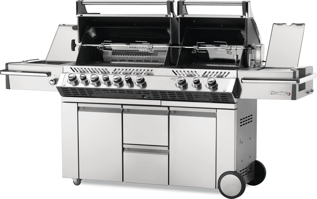 Napoleon Prestige PRO 825 BBQ With Power Side Burner, Infrared Rear & Bottom Burners PRO825RSBI-3 3 Napoleon Prestige PRO 825 BBQ With Power Side Burner, Infrared Rear & Bottom Burners PRO825RSBI-3