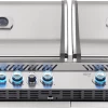 BBQs & Smokers Napoleon Prestige PRO 825 Built-In BBQ With Infrared Rear Burner And Infrared Sear Burners BIPRO825RBI-3