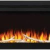 Napoleon Purview 100-Inch Wall-Hanging Electric Fireplace, Black NEFL100HI Fireplaces & Heaters