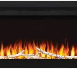 Napoleon Purview 100-Inch Wall-Hanging Electric Fireplace, Black NEFL100HI Fireplaces & Heaters