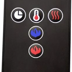 Napoleon Purview 100-Inch Wall-Hanging Electric Fireplace, Black NEFL100HI Fireplaces & Heaters