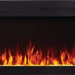 Napoleon Purview 50-Inch Wall-Hanging Electric Fireplace, Black NEFL50HI