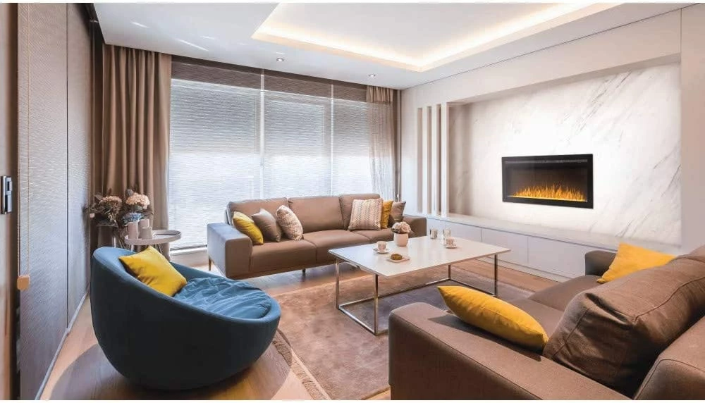 Fireplaces & Heaters Napoleon Purview 60-Inch Wall-Hanging Electric Fireplace, Black NEFL60HI 10 Fireplaces & Heaters Napoleon Purview 60-Inch Wall-Hanging Electric Fireplace, Black NEFL60HI