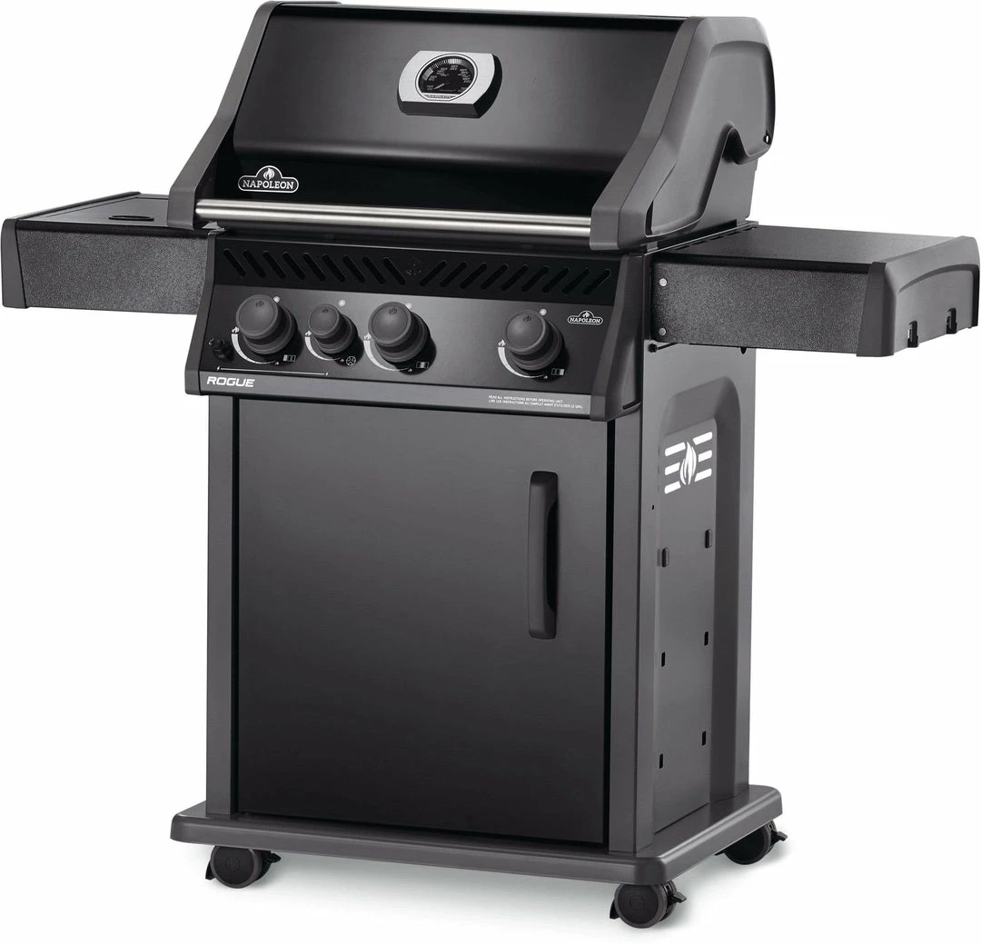 BBQs & Smokers Napoleon Rogue 425 With Range Side Burner R425SBK-1-OB 2 BBQs & Smokers Napoleon Rogue 425 With Range Side Burner R425SBK-1-OB