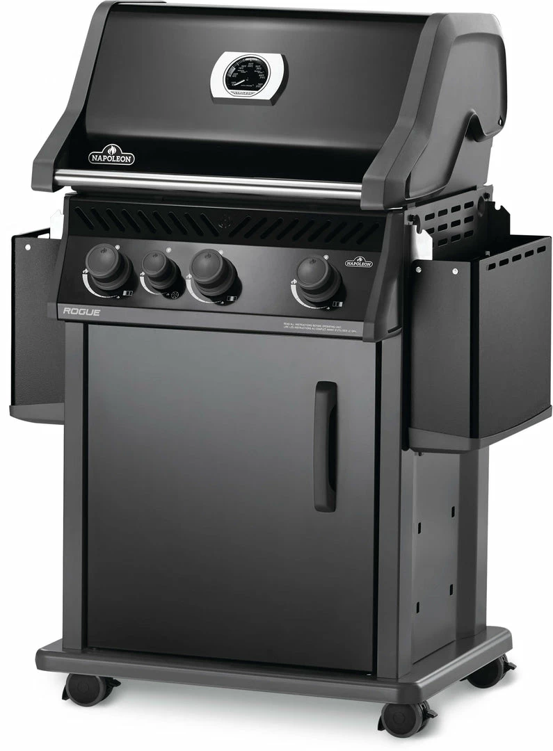 BBQs & Smokers Napoleon Rogue 425 With Range Side Burner R425SBK-1-OB 7 BBQs & Smokers Napoleon Rogue 425 With Range Side Burner R425SBK-1-OB