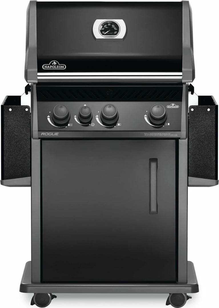 BBQs & Smokers Napoleon Rogue 425 With Range Side Burner R425SBK-1-OB 6 BBQs & Smokers Napoleon Rogue 425 With Range Side Burner R425SBK-1-OB