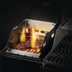 Side Burners Napoleon Sizzle Zone Side Burner Windshield & Skewer Rack (Small)