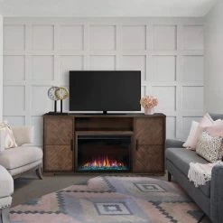 Napoleon The Hayworth Electric Fireplace Mantel Package NEFP30-3620RLB Fireplaces & Heaters