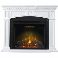Fireplaces & Heaters Napoleon The Taylor Electric Fireplace Mantel Package NEFP33-0214W 9 Fireplaces & Heaters Napoleon The Taylor Electric Fireplace Mantel Package NEFP33-0214W