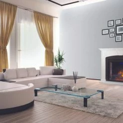 Fireplaces & Heaters Napoleon The Taylor Electric Fireplace Mantel Package NEFP33-0214W 11 Fireplaces & Heaters Napoleon The Taylor Electric Fireplace Mantel Package NEFP33-0214W