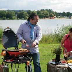 Napoleon TravelQ 2225 (Orange) Portable Propane BBQ TQ2225PO BBQs & Smokers