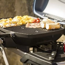 BBQs & Smokers Napoleon TravelQ 285X (Red) Portable Propane BBQ With Scissor Cart And Griddle TQ285X-RD-1-A