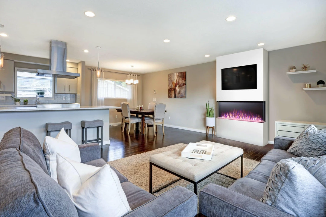 Napoleon Trivista Primis 50" Three-Sided Built-In Electric Fireplace NEFB50H-3SV Fireplaces & Heaters 5 Napoleon Trivista Primis 50" Three-Sided Built-In Electric Fireplace NEFB50H-3SV Fireplaces & Heaters