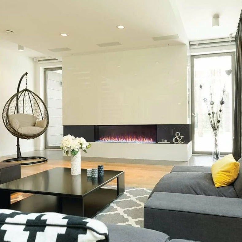 Napoleon Trivista Primis 60" Three-Sided Built-In Electric Fireplace NEFB60H-3SV Fireplaces & Heaters 1 Napoleon Trivista Primis 60" Three-Sided Built-In Electric Fireplace NEFB60H-3SV Fireplaces & Heaters