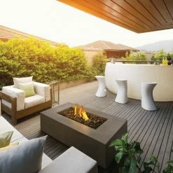 Napoleon Uptown Rectangle Patioflame Gas Fire Pit Table, 51x32-Inches UPTN1-GY Fireplaces & Heaters 14 Napoleon Uptown Rectangle Patioflame Gas Fire Pit Table, 51x32-Inches UPTN1-GY Fireplaces & Heaters