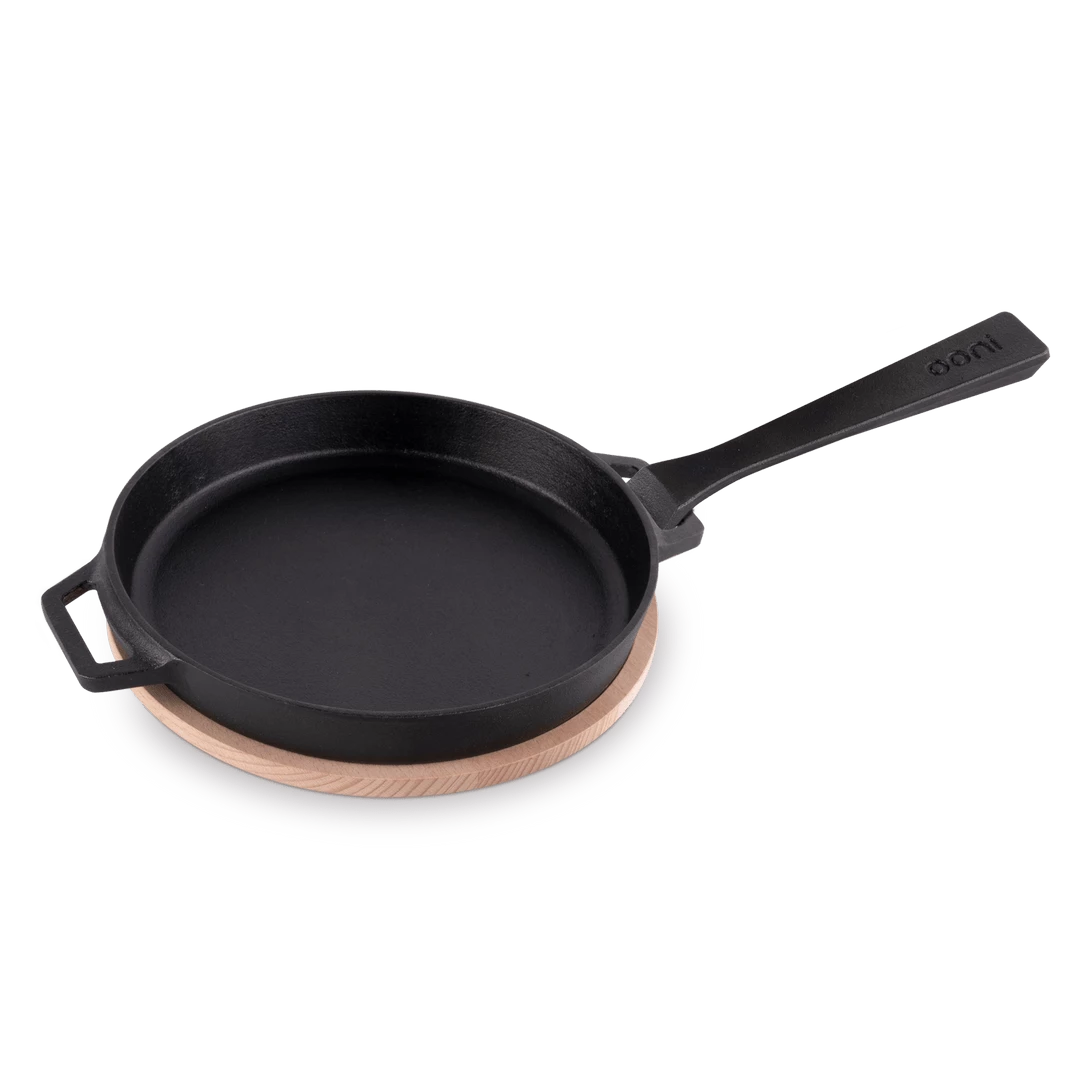 Ooni Cast Iron Skillet Pan BBQ Accessories 1 Ooni Cast Iron Skillet Pan BBQ Accessories