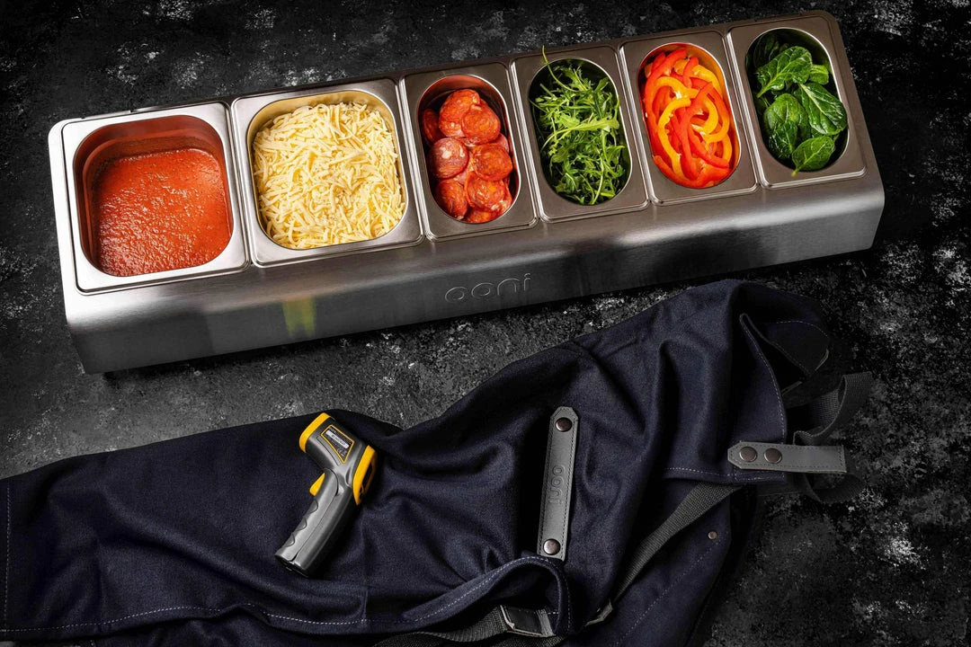 Ooni Stainless Steel Topping Station BBQ Accessories 10 Ooni Stainless Steel Topping Station BBQ Accessories