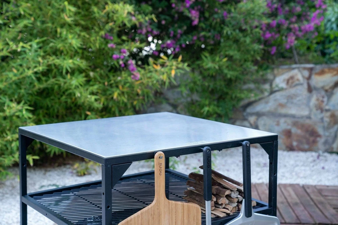 BBQ Accessories Ooni Large Stainless Steel Modular Table 8 BBQ Accessories Ooni Large Stainless Steel Modular Table