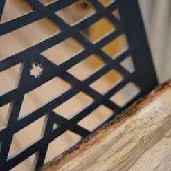 Oven Brothers Firewood Storage Rack - Carbon Steel