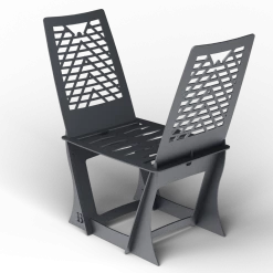 Oven Brothers Firewood Storage Rack - Carbon Steel