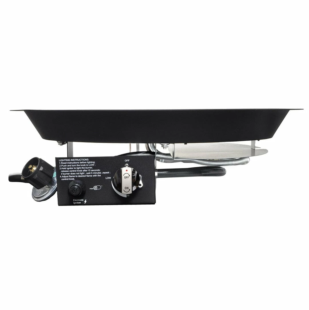 JR Home Side Burners Paramount 50,000 BTU Convertible Burners, Round FPB-RD-002MO 3 JR Home Side Burners Paramount 50,000 BTU Convertible Burners, Round FPB-RD-002MO