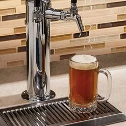 Perlick 24" C Series Indoor Beer Dispenser Dual Tap With Stainless Steel Solid D HC24TB-4-1L-2 6 Perlick 24