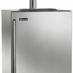 Perlick 24" C Series Indoor Beer Dispenser Dual Tap With Stainless Steel Solid D HC24TB-4-1R-2