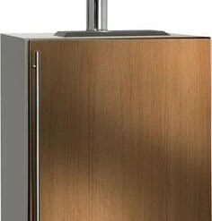 Perlick 24" C Series Outdoor Beer Dispenser Dual Tap With Fully Integrated Panel HC24TO-4-2RL-2