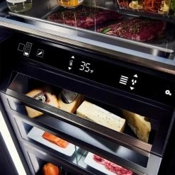 Perlick 30" Column Refrigerator Solid Overlay Ready Hinged Right CR30R-1-2R