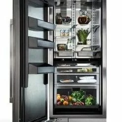 Perlick 30" Column Refrigerator Solid Overlay Ready Hinged Right CR30R-1-2R