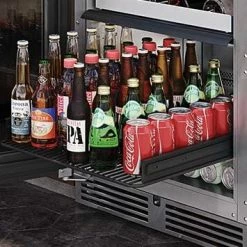 Perlick Signature Series Shallow Depth 18" Depth Outdoor Refrigerator With Stain HH24RO-4-1L 7 Perlick Signature Series Shallow Depth 18