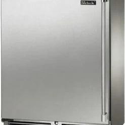 Perlick Signature Series Shallow Depth 18" Depth Outdoor Refrigerator With Stain HH24RO-4-1LL