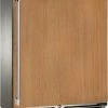 Perlick Signature Series Shallow Depth 18" Depth Outdoor Wine Reserve With Fully Integrated Panel-ready Solid Door, Hinge Right, With Lock HH24WO-4-2RL