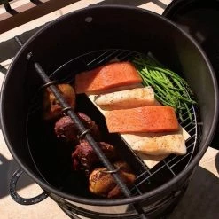 Cooking Grates, Grids & Grills Pit Barrel Cooker Hinged Grate AC1005 9 Cooking Grates, Grids & Grills Pit Barrel Cooker Hinged Grate AC1005