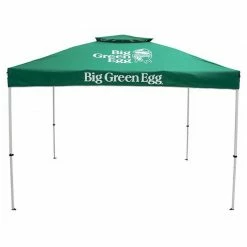 Pop-Up Tent, Heavy-duty Steel Frame Big Green Egg Branded Canopy 10" X 10" 117144