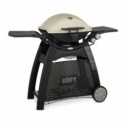 Weber Q3200 BBQ With Cast Iron Cooking Grill Grates