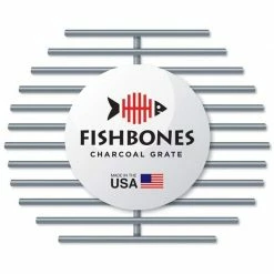 Cooking Grates, Grids & Grills Smokeware Fishbones Charcoal Grate