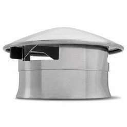 Smokeware Kamado Joe Chimney Cap Damper - Stainless