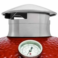 Smokeware Kamado Joe Chimney Cap Damper - Stainless
