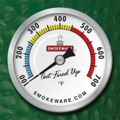 Smokeware Temperature Gauge-White ( Fits BGE & KJ) BBQ Replacement Parts