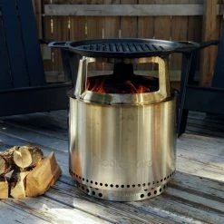 Solo Stove Bonfire Cast Iron Grill Cooking Bundle Fireplaces & Heaters 12 Solo Stove Bonfire Cast Iron Grill Cooking Bundle Fireplaces & Heaters