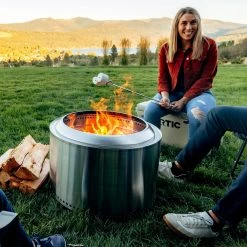 Solo Stove Yukon Portable Fire Pit Stainless Steel SSYUK-27 Fireplaces & Heaters
