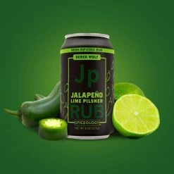 Spiceology Derek Wolf Jalapeno Lime Pilsner Rub (8.0oz) Sauces & Rubs