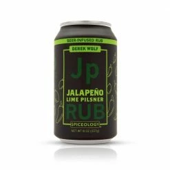 Spiceology Derek Wolf Jalapeno Lime Pilsner Rub (8.0oz) Sauces & Rubs