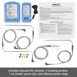 Thermoworks 4-Channel And Long Range Thermometer - Smoke X4