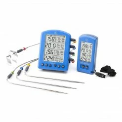 ThermoWorks Smoke X4 Long-Range Remote BBQ Alarm Thermometer TX-1800 BBQ Accessories