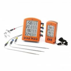ThermoWorks Smoke X4 Long-Range Remote BBQ Alarm Thermometer TX-1800 BBQ Accessories