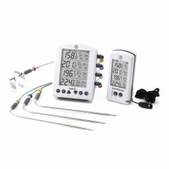 ThermoWorks Smoke X4 Long-Range Remote BBQ Alarm Thermometer TX-1800 BBQ Accessories