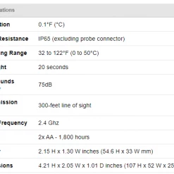 ThermoWorks Spare Smoke Receiver TX-1301