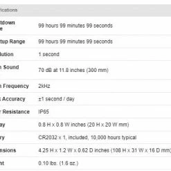 BBQ Accessories ThermoWorks TimeStick TX-4200